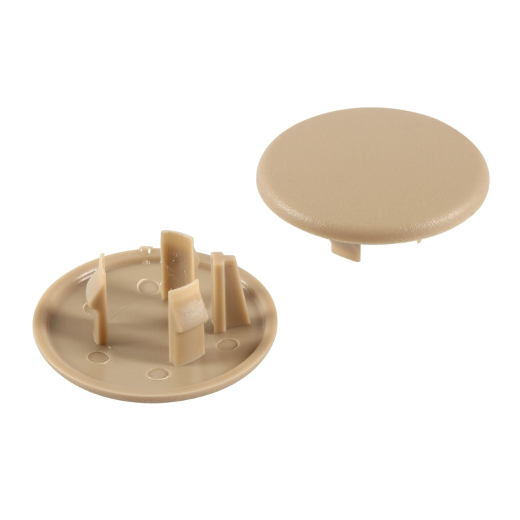 A6254-02 Beige 2 PCS Car Armrest Cover Buckle 15279689 for Chevrolet - Tank Covers by buy2fix | Online Shopping UK | buy2fix