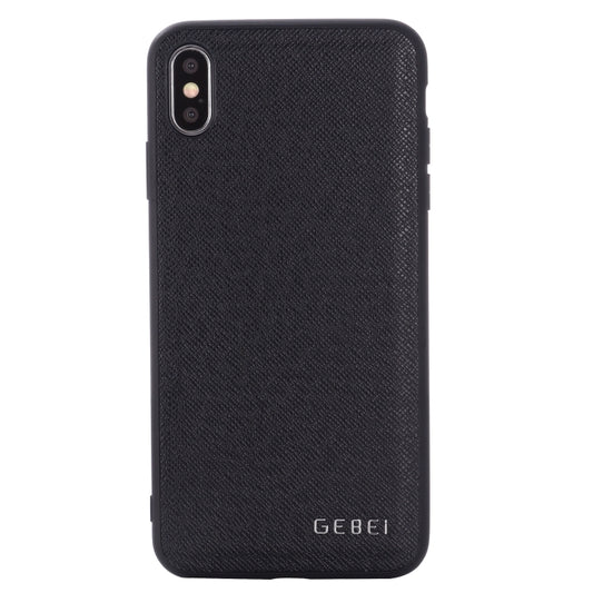 For iPhone 11 Pro Max GEBEI Full-coverage Shockproof Leather Protective Case(Black) by GEBEI