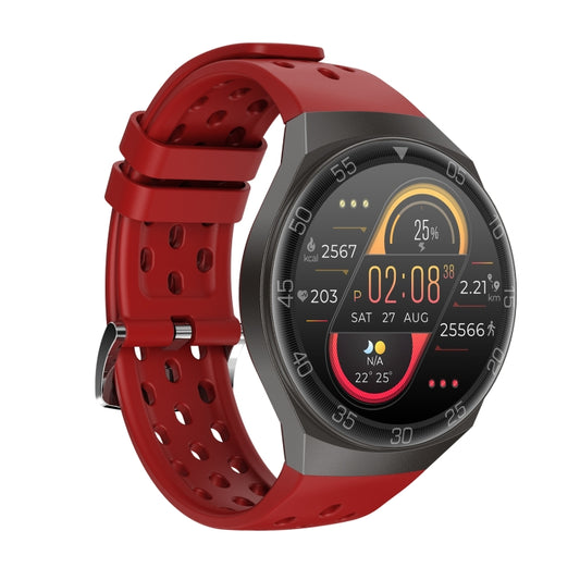 MT68 1.28 inch IPS Screen Bluetooth 5.0 IP67 Waterproof Smart Watch, Support Sleep Monitor / Multi-sports Mode / Heart Rate Monitor / Blood Pressure Monitoring(Red) by buy2fix