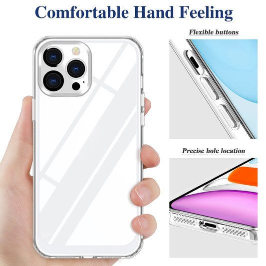 For iPhone 13 Pro Max Crystal Clear Shockproof PC + TPU Protective Case (Transparent) by buy2fix