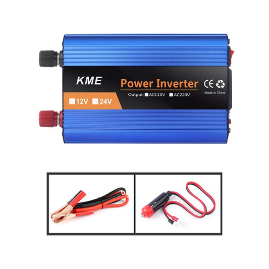 Carmaer 500W Car Smart Multi-function Digital Display Inverter Household Power Converter, Specification:24V to 220V by buy2fix