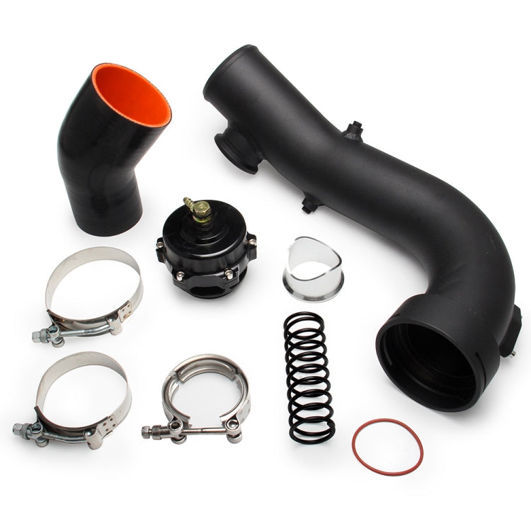 JQG1006-BK Car Modified 50mm Turbo Intake Pipe Kit for BMW N54 E88 E90 by buy2fix