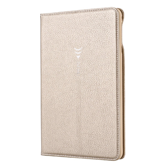 For iPad Mini 2019 & 4 & 3 & 2 & 1 GEBEI PU+TPU Horizontal Flip Protective Case with Holder & Card Slots(Gold) by GEBEI