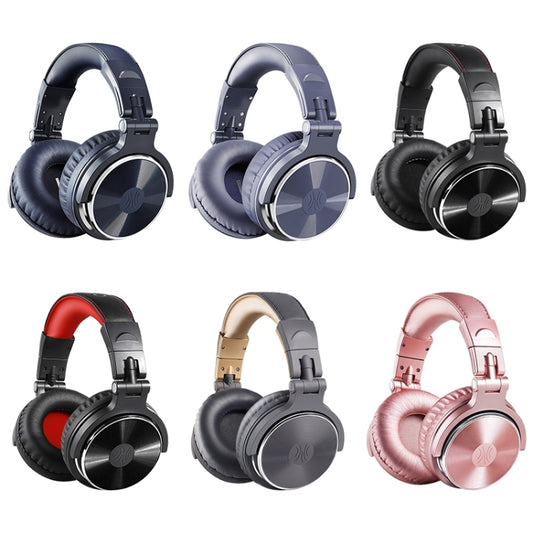 OneOdio Pro-10 Head-mounted Noise Reduction Wired Headphone with Microphone, Color:Black by OneOdio
