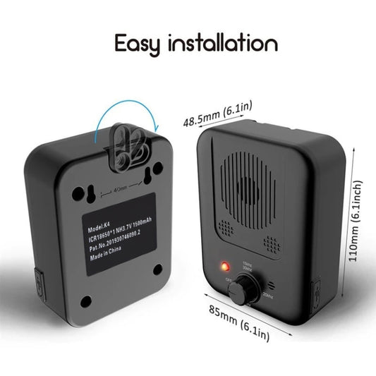 RC-309 Bark Control Devices Defer Nuisance Barking(Black) - Training Aids by buy2fix | Online Shopping UK | buy2fix