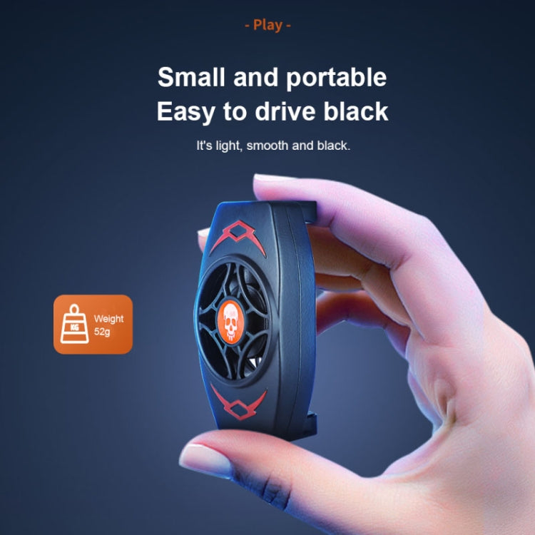 X-13 Snap-type Silent Cold Wind Mobile Phone Radiator for Mobile Phones within 90mm Width by buy2fix