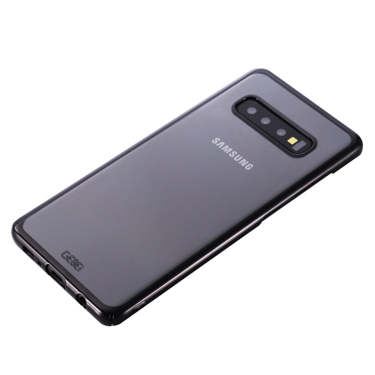 For Galaxy S10e GEBEI Shockproof Plating PC Protective Case(Black) - Galaxy Phone Cases by GEBEI | Online Shopping UK | buy2fix
