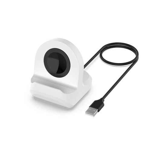 For Samsung Galaxy Watch4 Classic / Galaxy Watch4 Universal Silicone Charging Stand Holder without Charging Cable(White) by buy2fix