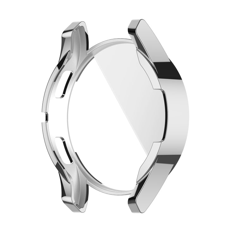 For Samung Galaxy Watch4 40mm Full Coverage TPU Electroplating Protective Case Cover(Silver) - Watch Cases by buy2fix | Online Shopping UK | buy2fix