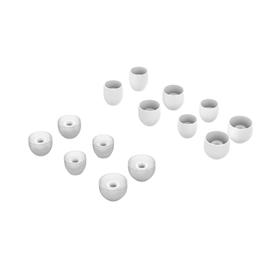 For Sony WF-1000XM4 / WF-1000XM3 Universal Earplug Sleeve Ear Cap Earmuffs(White) - Anti-dust & Ear Caps by buy2fix | Online Shopping UK | buy2fix