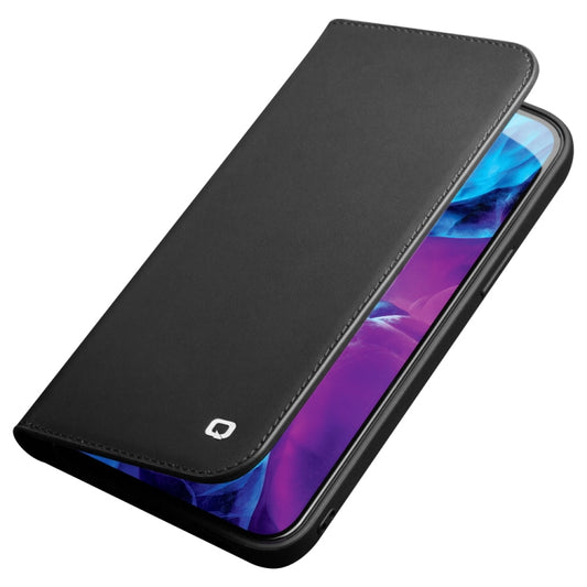 For iPhone 13 Pro Max QIALINO Business Horizontal Flip Leather Case with Holder & Card Slots & Wallet (Black) by QIALINO