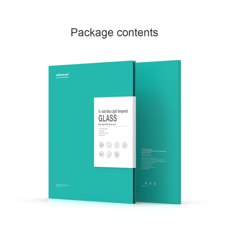 For Xiaomi Mi Pad 5 / 5 Pro NILLKIN V+ Series 0.33mm 4H Anti-blue Ray Tempered Glass Film by NILLKIN