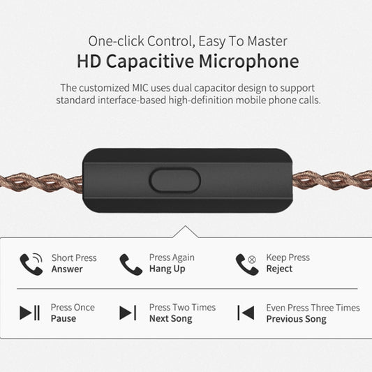 KZ ZS10 Pro 10-unit Ring Iron Gaming In-ear Wired Earphone, Mic Version(Diamond Blue) by KZ