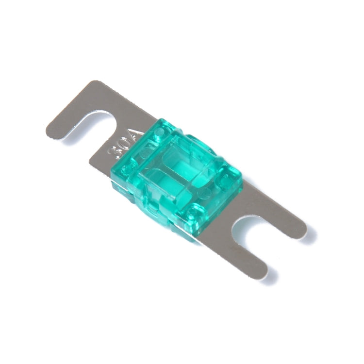 A0301 Green 5 PCS Car Audio AFS Mini ANL 30A Fuse Nicked Plated - Fuse by buy2fix | Online Shopping UK | buy2fix