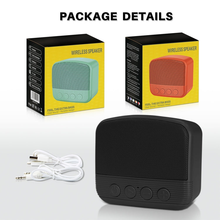 New Rixing NR-101 Mini TWS Bluetooth Speaker(Black) - Desktop Speaker by NewRixing | Online Shopping UK | buy2fix