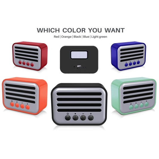 New Rixing NR-102 Mini TWS Bluetooth Speaker(Blue) by NewRixing