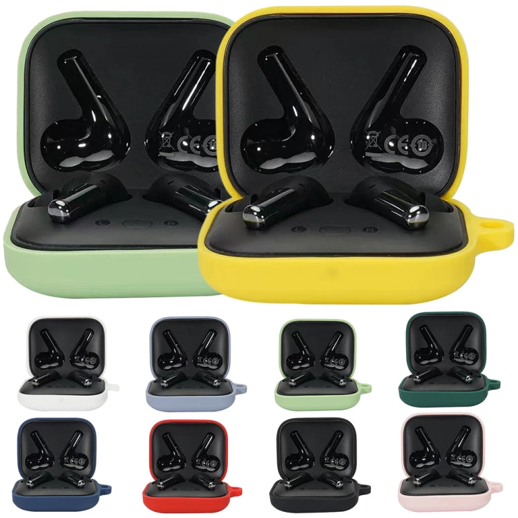 For OnePlus Buds Pro Silicone Anti-fall Wireless Earphone Protective Case(Dark Blue) by buy2fix