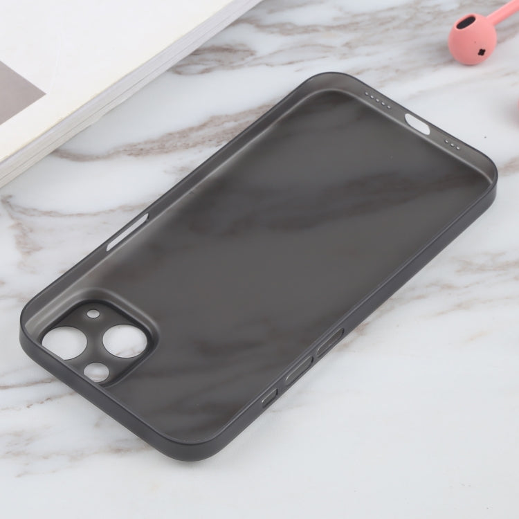 For iPhone 13 Camera Precision Hole PP Protective Case(Black) - iPhone 13 Cases by buy2fix | Online Shopping UK | buy2fix