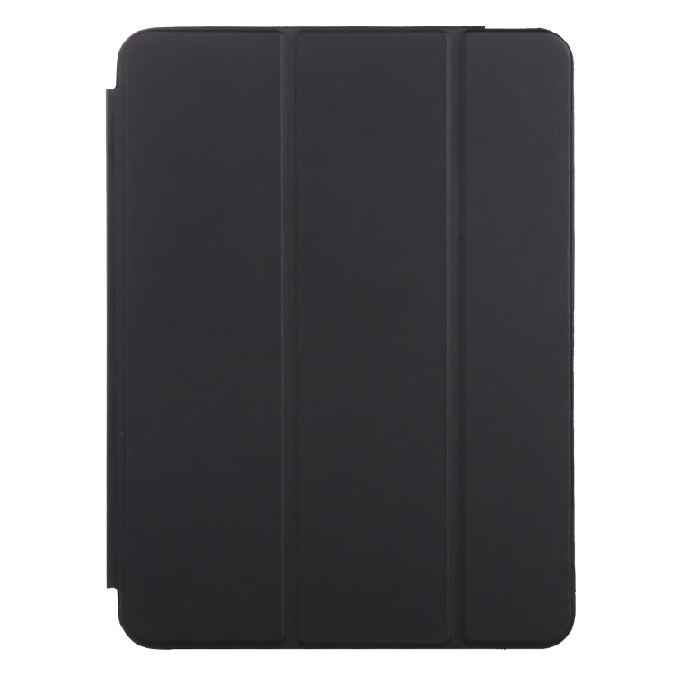 For iPad mini 6 3-fold Horizontal Flip Smart Leather Tablet Case with Sleep / Wake-up Function & Holder(Black) - iPad mini 6 Cases by buy2fix | Online Shopping UK | buy2fix