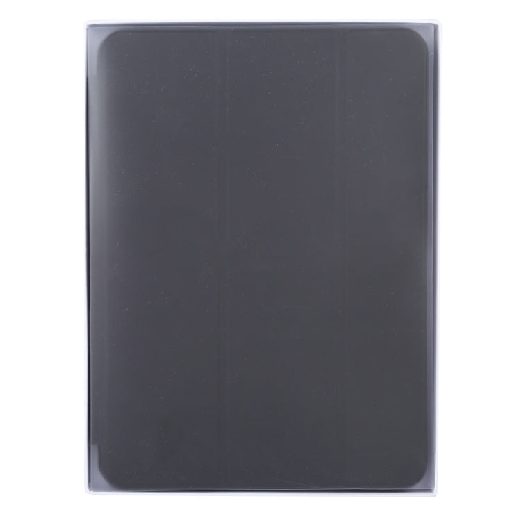 For iPad mini 6 3-fold Horizontal Flip Smart Leather Tablet Case with Sleep / Wake-up Function & Holder(Black) - iPad mini 6 Cases by buy2fix | Online Shopping UK | buy2fix