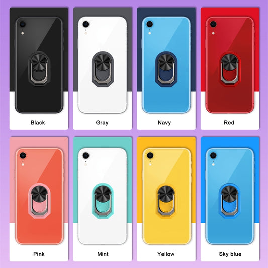 Universal Sticky 360-degree Rotatable Magnetic Ring Holder(Sky Blue) by buy2fix