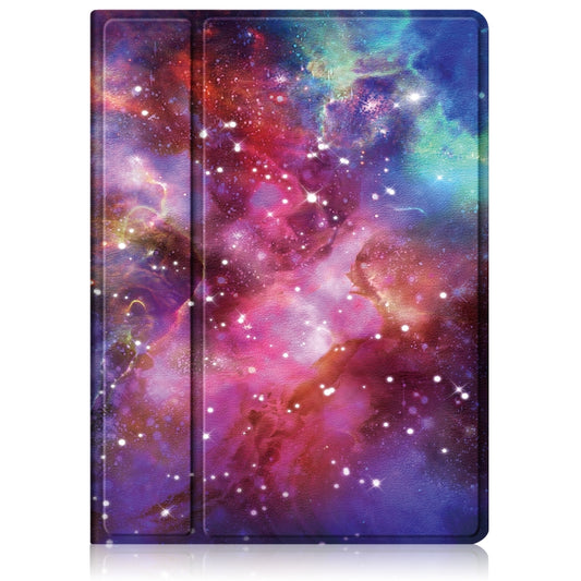 For iPad mini 2024 / mini 6 Painted Pattern Voltage Horizontal Flip PU Leather Tablet Case with Rotating Holder & Pen Slot & Sleep / Wake-up Function(Milky Way) - iPad mini 6 Cases by buy2fix | Online Shopping UK | buy2fix