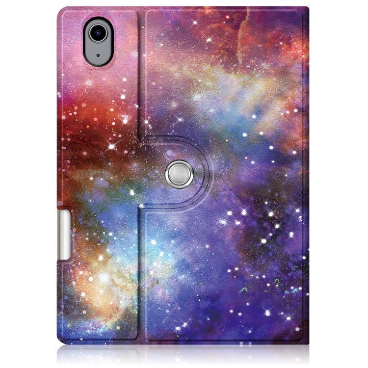 For iPad mini 2024 / mini 6 Painted Pattern Voltage Horizontal Flip PU Leather Tablet Case with Rotating Holder & Pen Slot & Sleep / Wake-up Function(Milky Way) - iPad mini 6 Cases by buy2fix | Online Shopping UK | buy2fix
