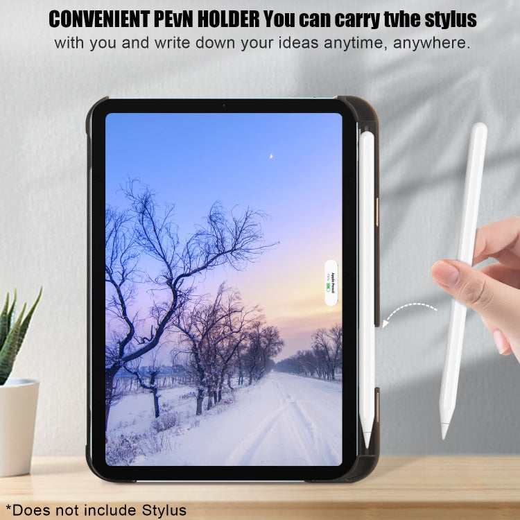 For iPad mini 2024 / mini 6 Painted Pattern Voltage Horizontal Flip PU Leather Tablet Case with Rotating Holder & Pen Slot & Sleep / Wake-up Function(Milky Way) - iPad mini 6 Cases by buy2fix | Online Shopping UK | buy2fix