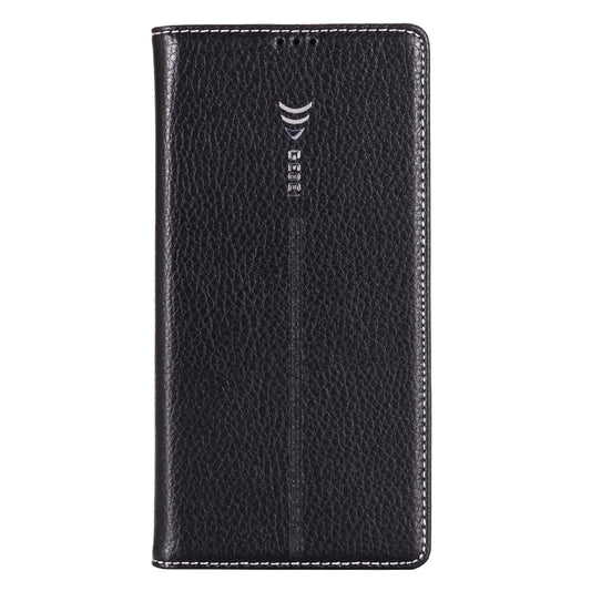 For Galaxy Note 10+ GEBEI PU+TPU Horizontal Flip Protective Case with Holder & Card Slots(Black) by GEBEI