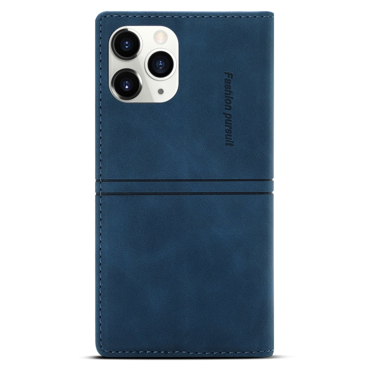 For iPhone 12 Pro Max Dream Magnetic Suction Business Horizontal Flip PU Leather Case with Holder & Card Slot & Wallet(Blue) - iPhone 12 Pro Max Cases by buy2fix | Online Shopping UK | buy2fix