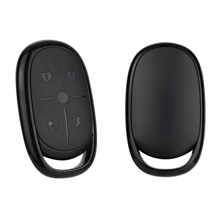 AK-K2000812 4-button Copy Style Electric Barrier Garage Door Battery Car Key Remote Controller, Frequency:315MHZ(Black) - Universal by buy2fix | Online Shopping UK | buy2fix