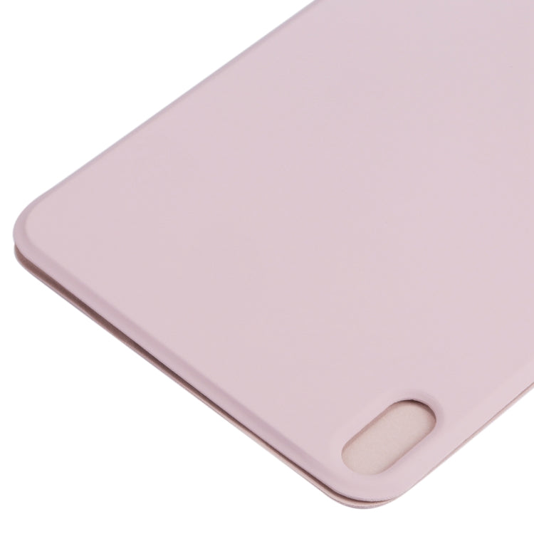 For iPad mini 2024 / mini 6 Horizontal Flip Ultra-thin Double-sided Clip Non-buckle Magnetic PU Tablet Case With Three-folding Holder & Sleep / Wake-up Function(Pink) - iPad mini 6 Cases by buy2fix | Online Shopping UK | buy2fix