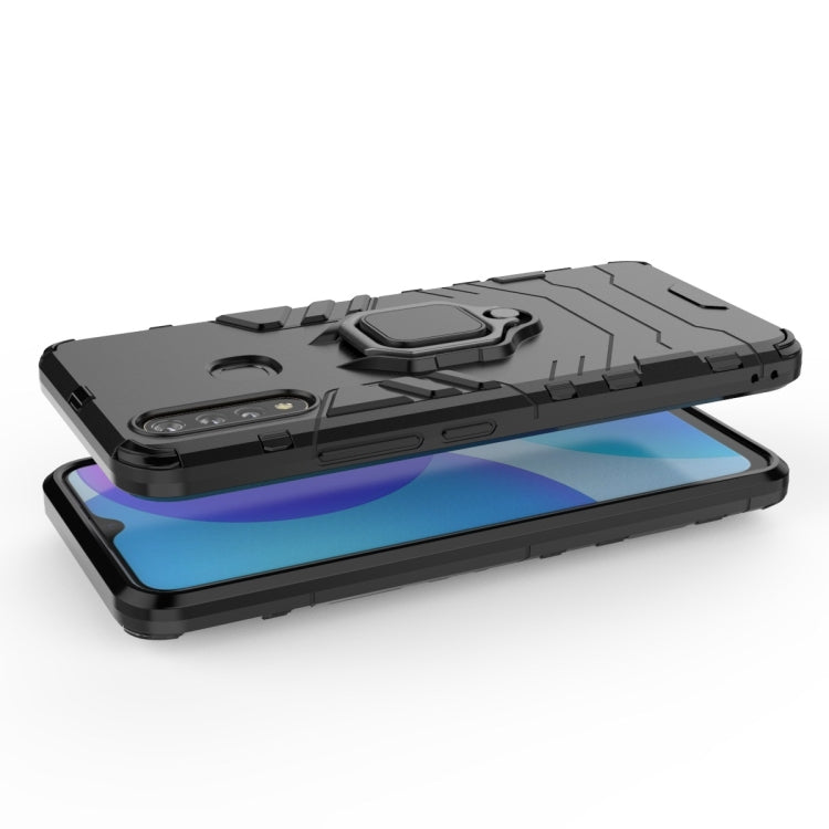 For Vivo U3 & Y19 Shockproof PC + TPU Protective Case with Magnetic Ring Holder(Red) - vivo Cases by buy2fix | Online Shopping UK | buy2fix
