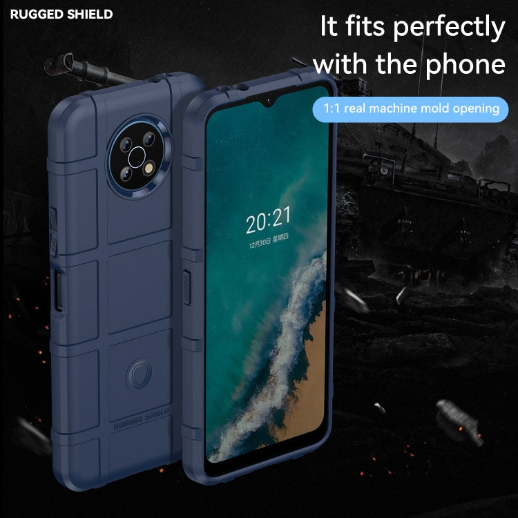 For Nokia G50 Full Coverage Shockproof TPU Case(Blue) - Nokia Cases by buy2fix | Online Shopping UK | buy2fix