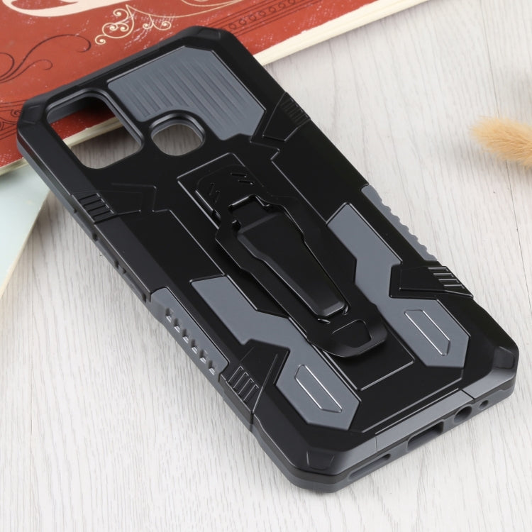 For Infinix Smart 5 Armor Warrior Shockproof PC + TPU Protective Case(Grey) - More Brand by buy2fix | Online Shopping UK | buy2fix