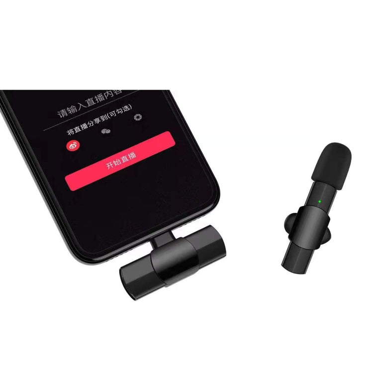 Type-C / USB-C Interface Mini Lavalier Microphone(Black) by buy2fix