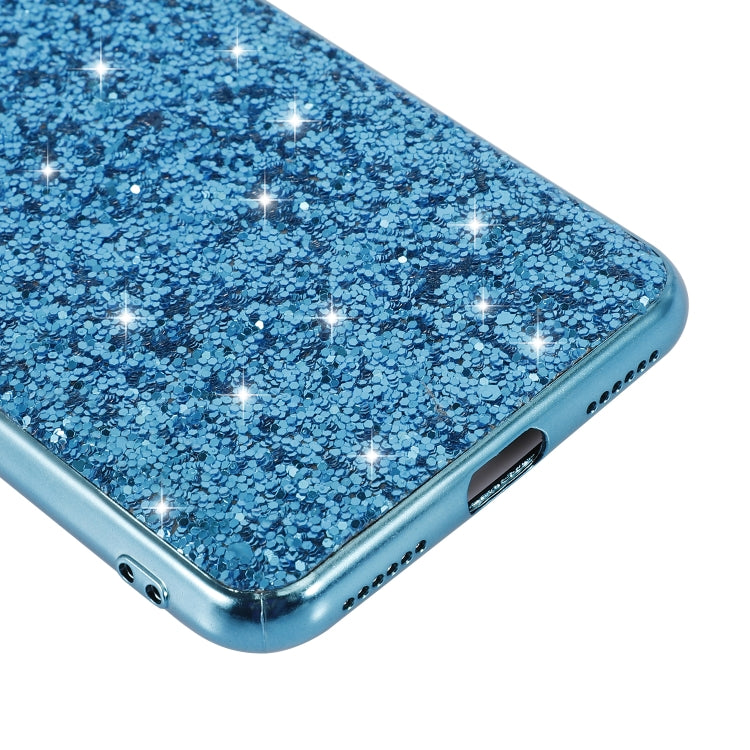 For Huawei Y6 Prime Glittery Powder Shockproof TPU Case(Black) - Huawei Cases by buy2fix | Online Shopping UK | buy2fix