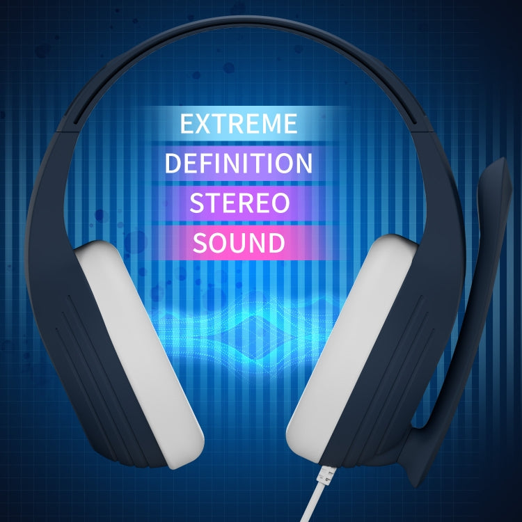 SADES A9 3.5mm Port Adjustable Gaming Headset with Microphone(Blue) - Multimedia Headset by SADES | Online Shopping UK | buy2fix