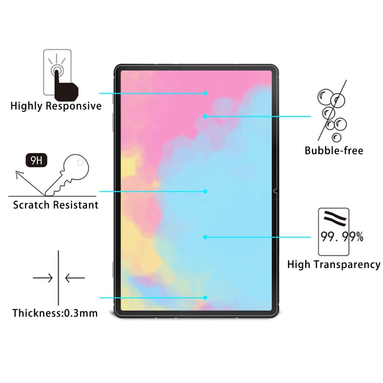 For Samsung Galaxy Tab S8 25pcs 9H 2.5D Explosion-proof Tempered Tablet Glass Film - For Samsung Tab by buy2fix | Online Shopping UK | buy2fix