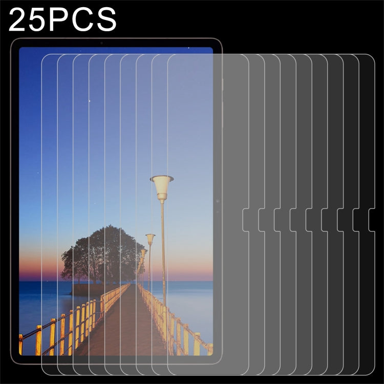 For Samsung Galaxy Tab S8 Plus 25pcs 9H 2.5D Explosion-proof Tempered Tablet Glass Film - For Samsung Tab by buy2fix | Online Shopping UK | buy2fix