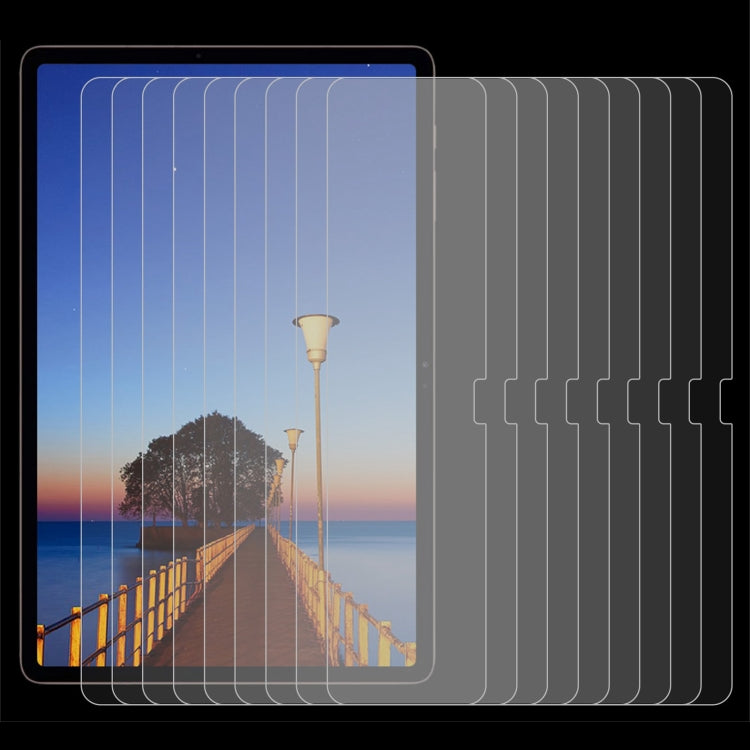 For Samsung Galaxy Tab S8 Plus 25pcs 9H 2.5D Explosion-proof Tempered Tablet Glass Film by buy2fix
