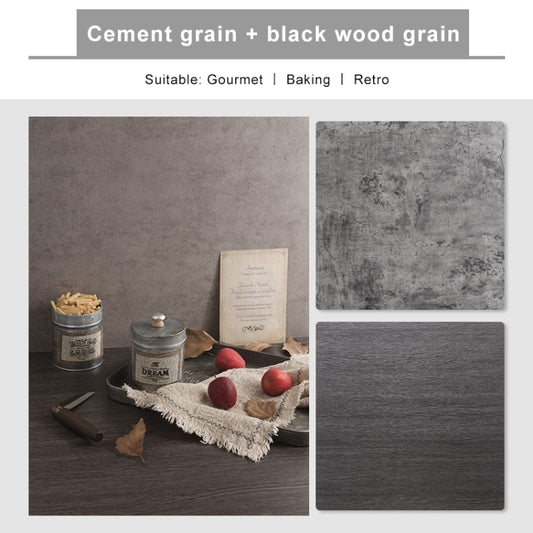 60 x 60cm Double Sides Retro PVC Photography Backdrops Board(Marbling) by buy2fix