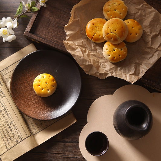 60 x 60cm Single Side Retro PVC Photography Backdrops Board(Oak Grain) by buy2fix