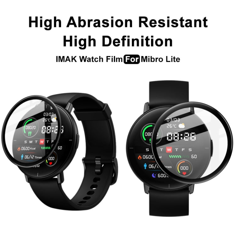 For Mibro Lite IMAK Plexiglass HD Watch Protective Film - Screen Protector by imak | Online Shopping UK | buy2fix