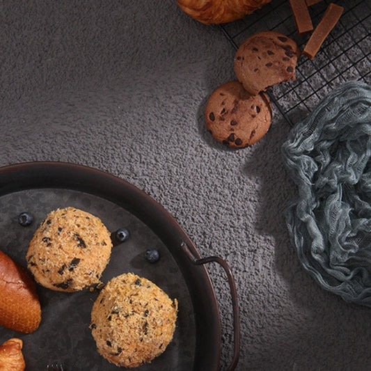 80 x 60cm PVC Backdrop Board Coarse Sand Texture Cement Photography Backdrop Board(Dark Grey) by buy2fix