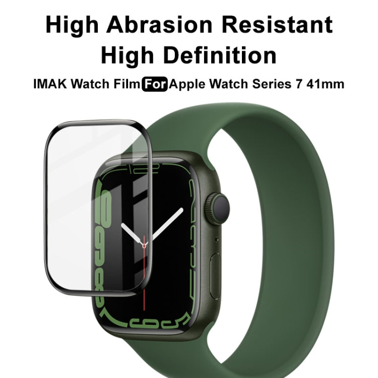 IMAK Plexiglass HD Watch Protective Film For Apple Watch 7 41mm - Screen Protector by imak | Online Shopping UK | buy2fix