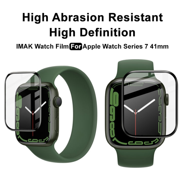 IMAK Plexiglass HD Watch Protective Film For Apple Watch 7 41mm - Screen Protector by imak | Online Shopping UK | buy2fix