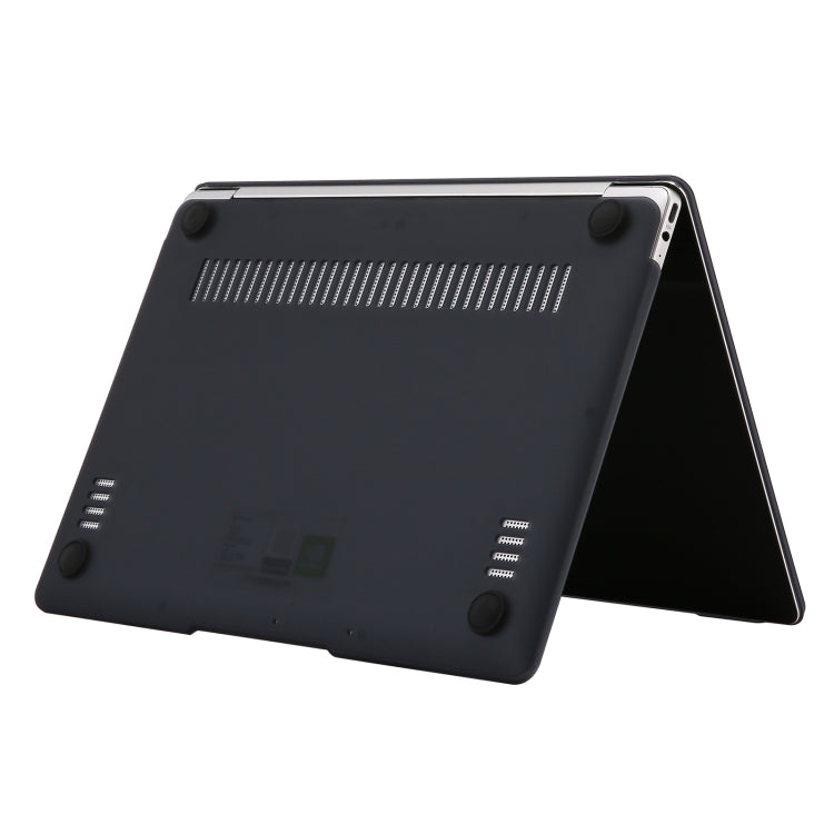 For Huawei MateBook D 15 / MagicBook 15 / X15 Shockproof Frosted Laptop Protective Case(Black) by buy2fix