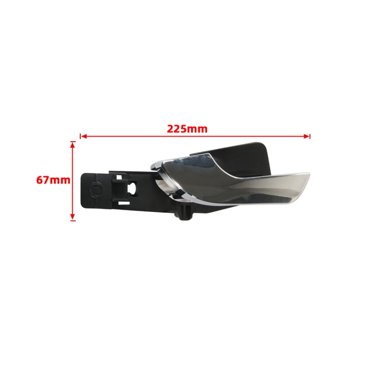 A6743-01 Car Left Front Inside Door Handle 156092167 for Alfa Romeo Giulietta 2010-2019 - Door Handles by buy2fix | Online Shopping UK | buy2fix