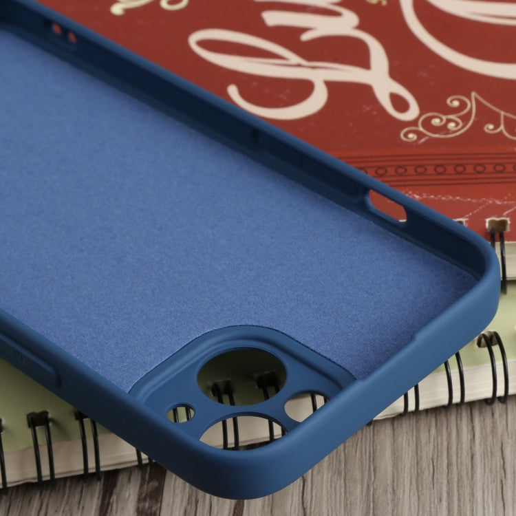 For iPhone 13 mini Liquid Silicone Shockproof Magsafe Case (Navy Blue) - iPhone 13 mini Cases by buy2fix | Online Shopping UK | buy2fix